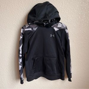 Under Armor Hoodie with Geometric Pattern on sleeves